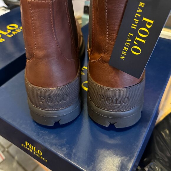 Polo Ralph Lauren Oslo Leather Chelsea Boots 812913556001 NEW w TAGS - Picture 3 of 6
